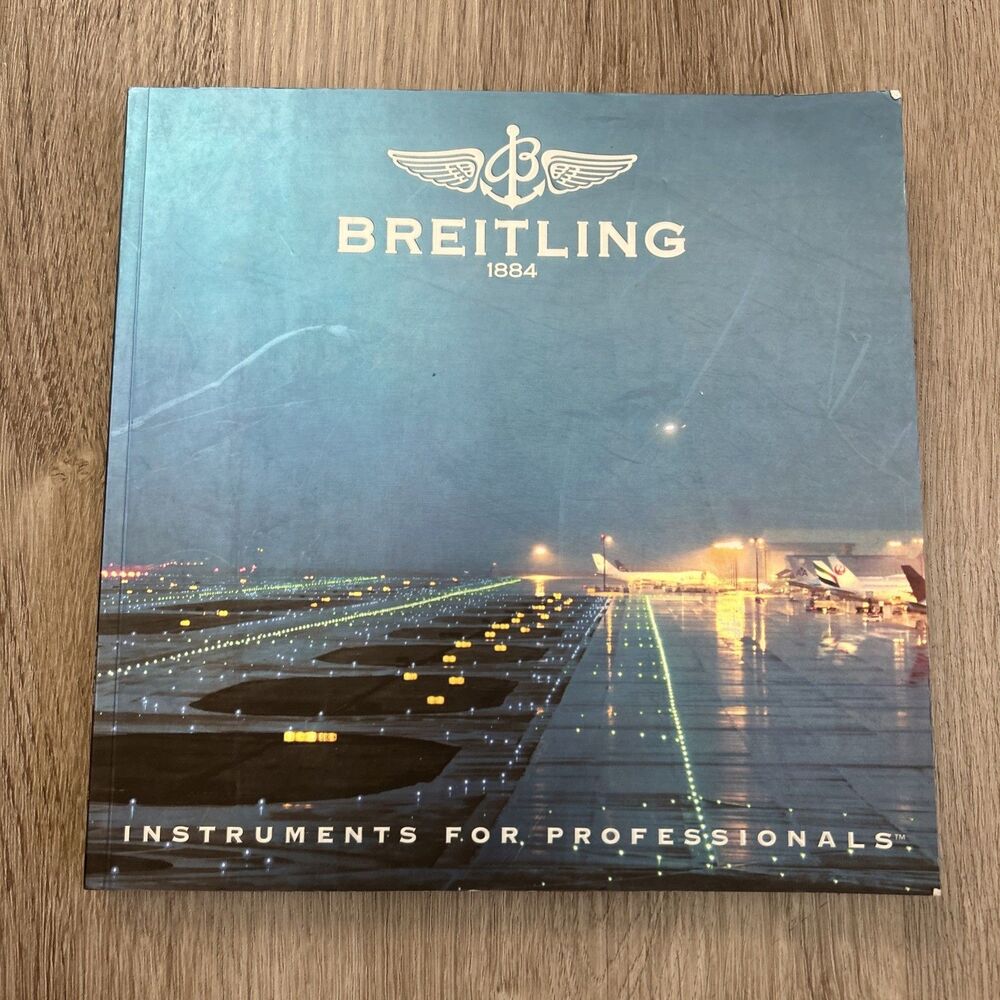 Breitling 1884 Watch Catalog 2006/2007 Chronology Price Book GOOD